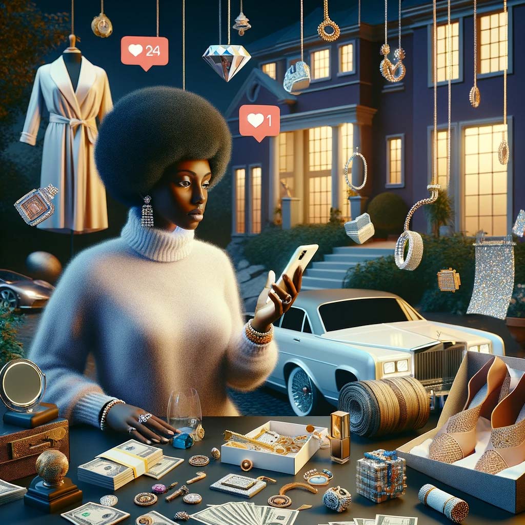 Websafe Illustration Seeking Validation A Reflection Of Happiness 1